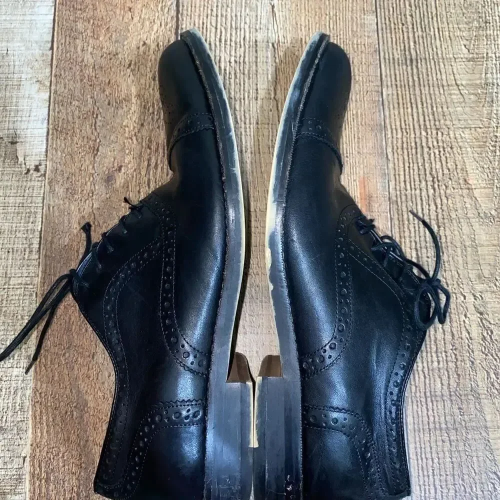 Mens ASTON GREY Kobe Brogue Cap Toe Oxford